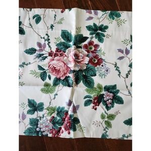 WAVERLY Pleasant Valley Grapes Bold Floral Valance White 17" long X 52" wide